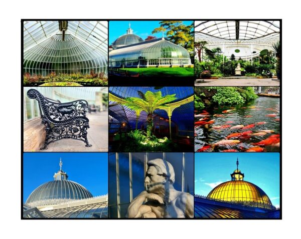 The Kibble Palace Print (Mounted Size 10 inch by 12 inch)