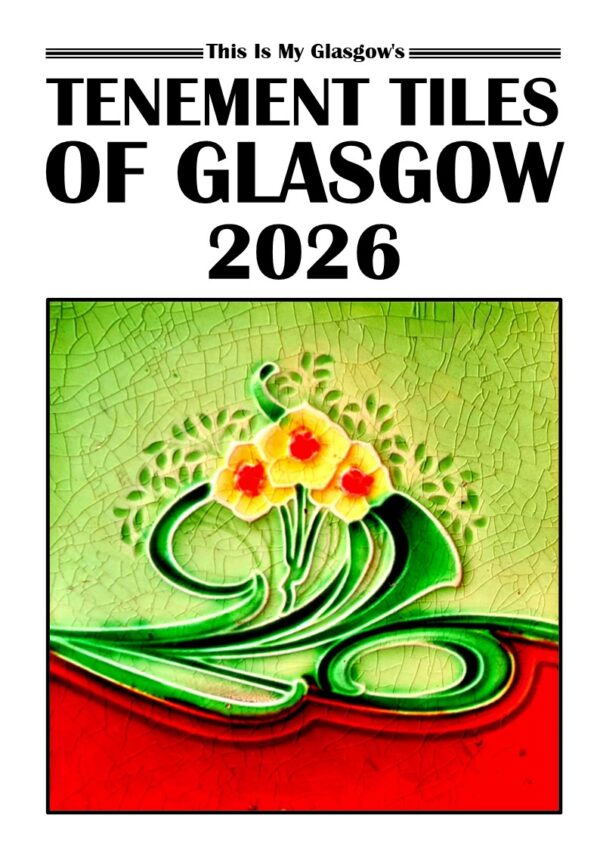 Tenement Tiles of Glasgow 2026 A4 Calendar