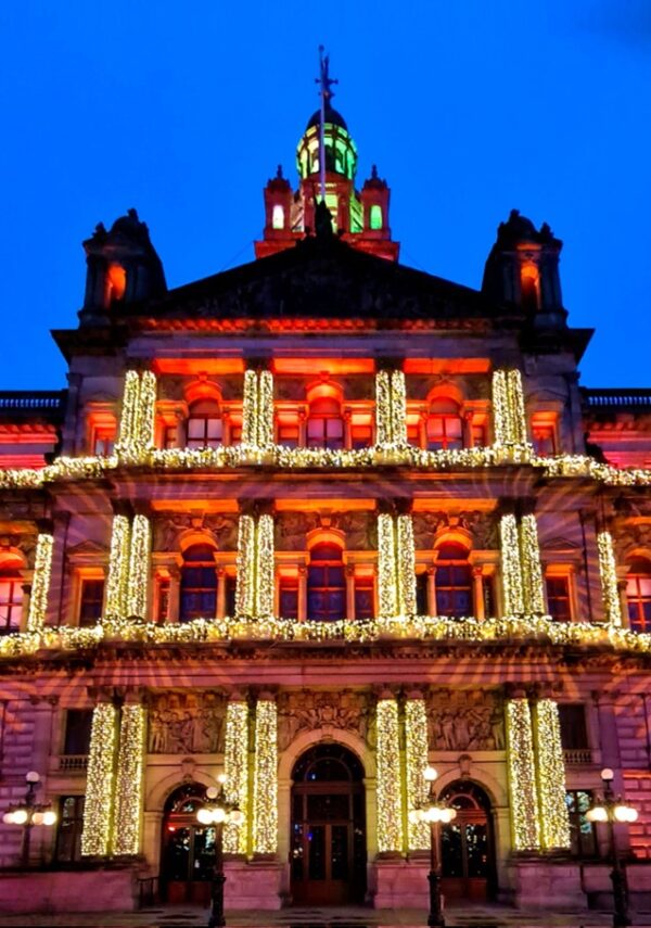 Glasgow Christmas Cards (Set Of Eight A6-Sized) - Image 2