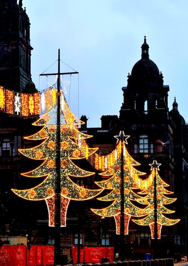 Glasgow Christmas Cards (Set Of Eight A6-Sized) - Image 3