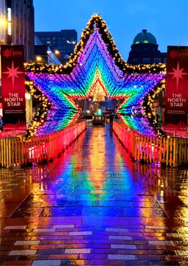 Glasgow Christmas Cards (Set Of Eight A6-Sized)