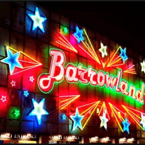 Barrowland Sign Print (Mounted Size 10 inch by 12 inch)