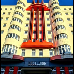 The Beresford Hotel (Mounted Size 10 inch by 12 inch)