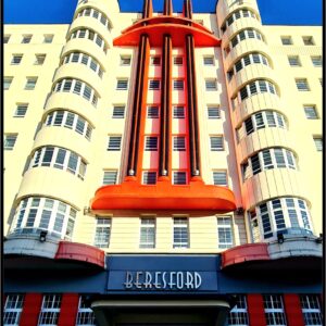 The Beresford Hotel (Mounted Size 10 inch by 12 inch)
