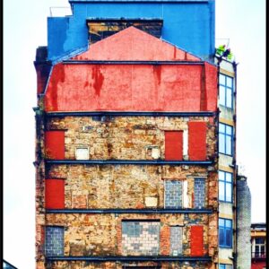 Brunswick Street Ghost Building Limited Edition A3 Print (Unmounted)