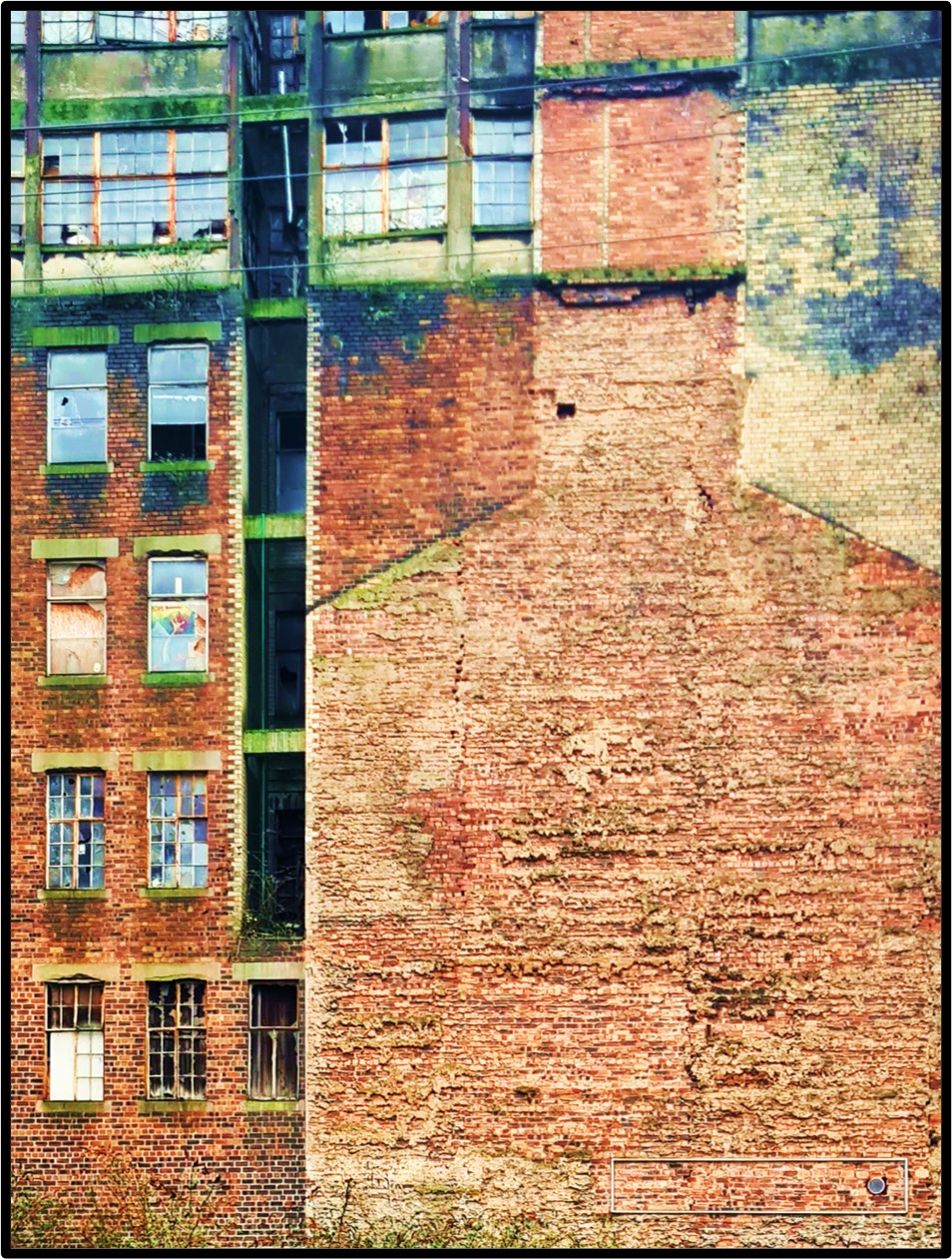 Laurieston Ghost Building Limited Edition A3 Print (Unmounted)