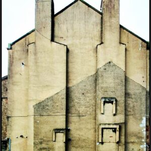 Paisley Ghost Building Print (Mounted Size 10 inch by 12 inch)