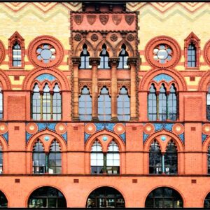 The Templeton Carpet Factory Windows 2 (Mounted Size 10 inch by 12 inch)