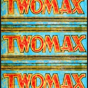 Multiple Twomax Ghost Sign Print (Mounted Size 10 inch by 12 inch)