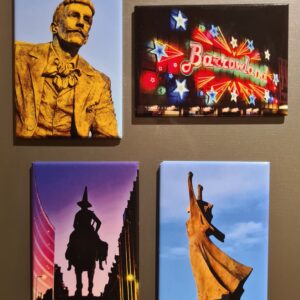 Glasgow Icons Fridge Magnet (Set of Four)