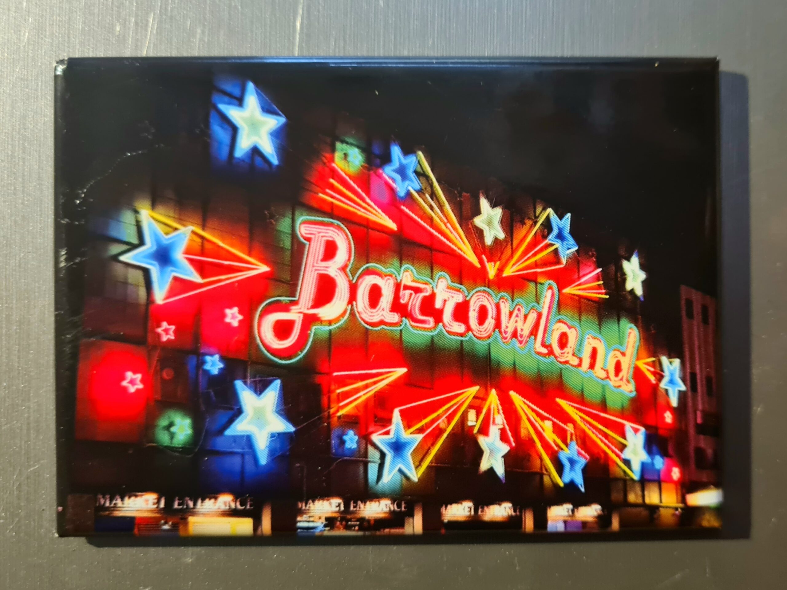 Barrowland Neon Sign Fridge Magnet (9cm by 6.5cm) - Image 2