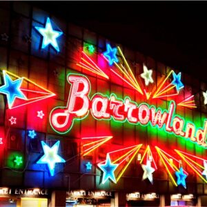 Barrowland Neon Sign Greetings Card (A6 Sized)