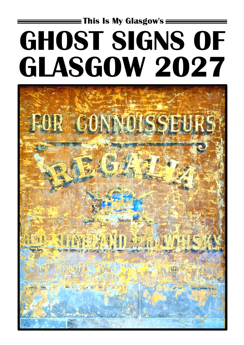 Ghost Signs of Glasgow 2027 A4 Calendar