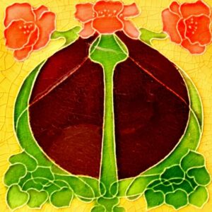 Tenement Tile 2 Greetings Card (14.8 cm by 14.8 cm)